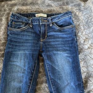 girls levi’s skinny jeans